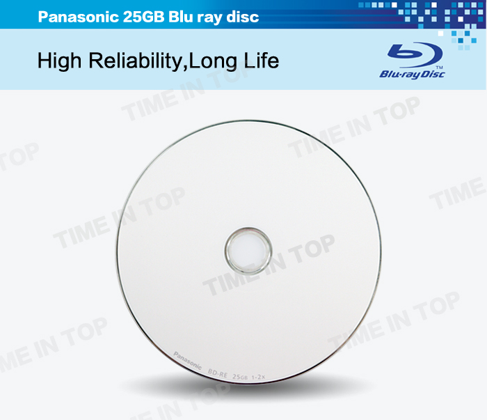 25GB BD-RE Blu ray disc