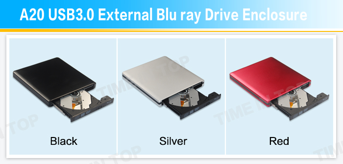 USB3.0 Blu ray drive enclosure