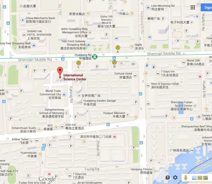 Shenzhen Time In Top Technology Co., Ltd Map