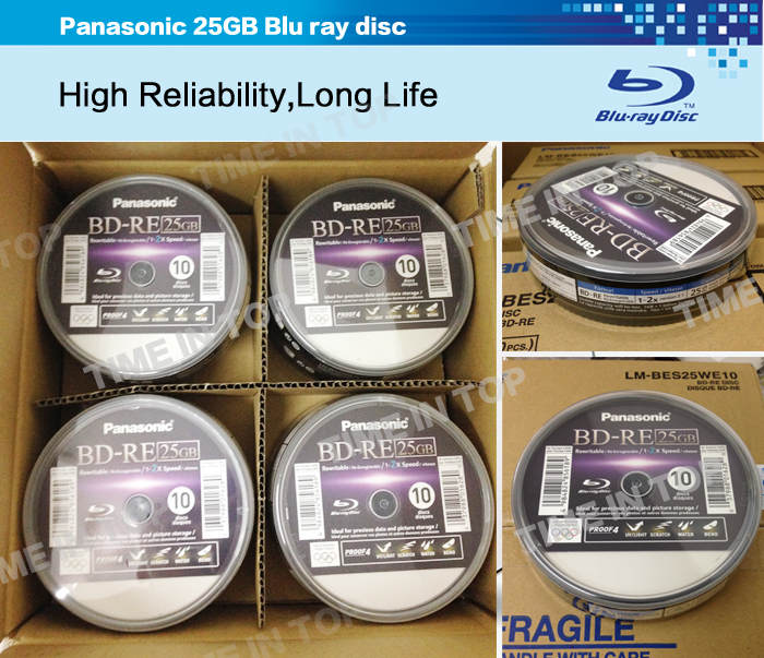 Panasonic 25GB BD-RE disc