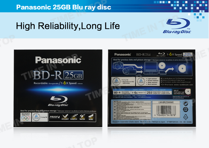 Panasonic 25GB Disc