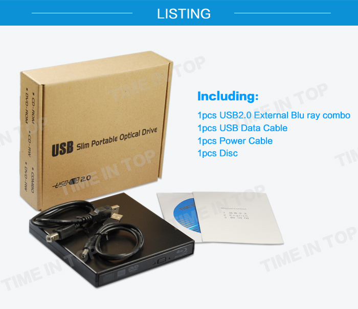 blue ray combo drive packing