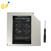 China SATA 2 HDD Caddy TITH5A para Laptop com 12,7 milímetros SATA ODD Bay fábrica