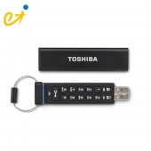 La fábrica de China Toshiba USB de almacenamiento PFU008D-1BEK Encrypted USB de 8 GB UNIDAD