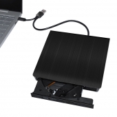 الصين مصنع USB3.0 & Type-C External Super Slim Black Tray Load DVD Burner