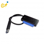 La fábrica de China USB3.0 a 22pin SATA SSD de 2,5 pulgadas / Unidad de disco duro Cable